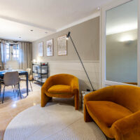 Location Chalet Chocolat Courchevel Salon